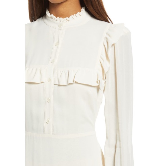 Reformation Ruffle Dress - Picture 4 of 8